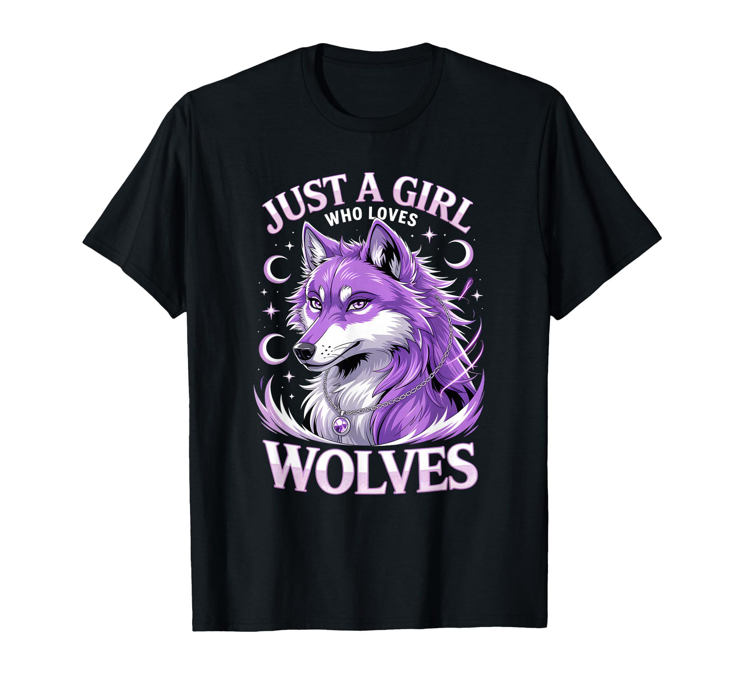 Girls Wolf T-Shirt