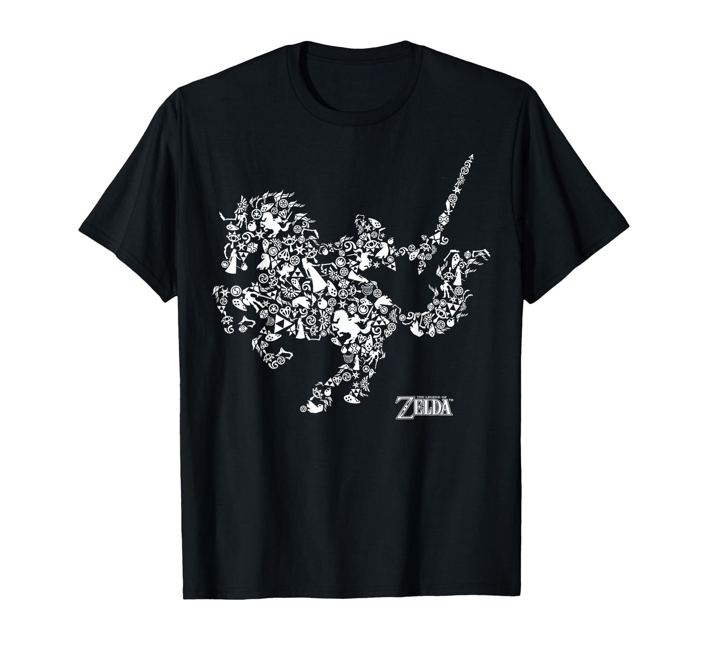 The Legend of Zelda Horse Symbols Graphic T-Shirt T-Shirt