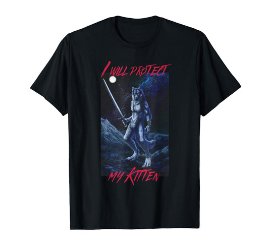 Werewolf Ripping Meme Alpha Wolf Werewolf Literally Me T-Shirt
