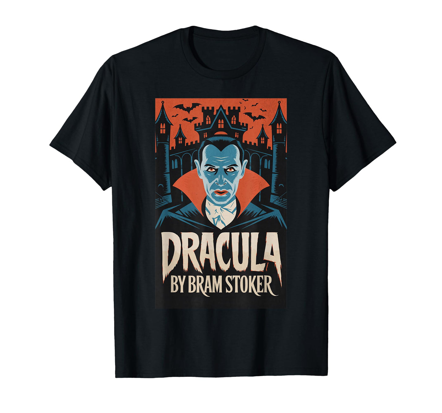 Dracula by Bram Stoker Classic Literature Book Lover T-Shirt