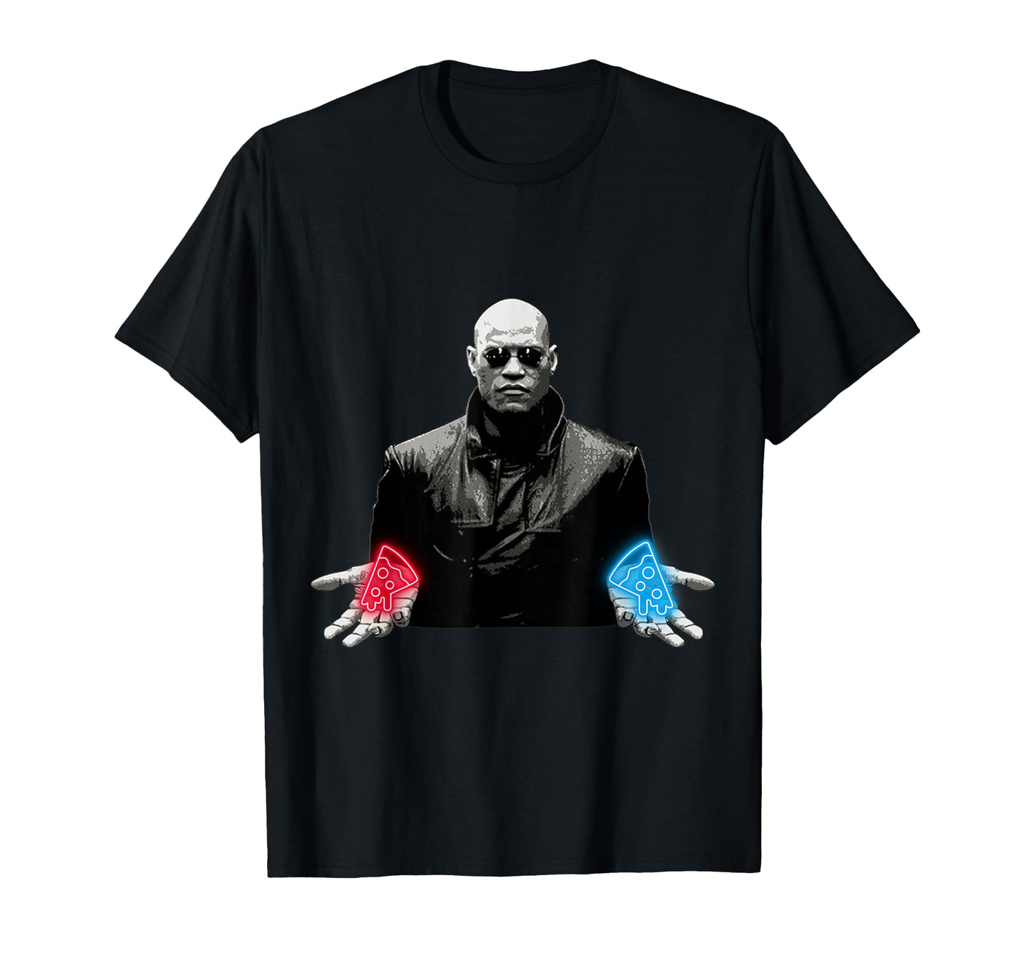 Matrix Funny Pizza T-Shirt