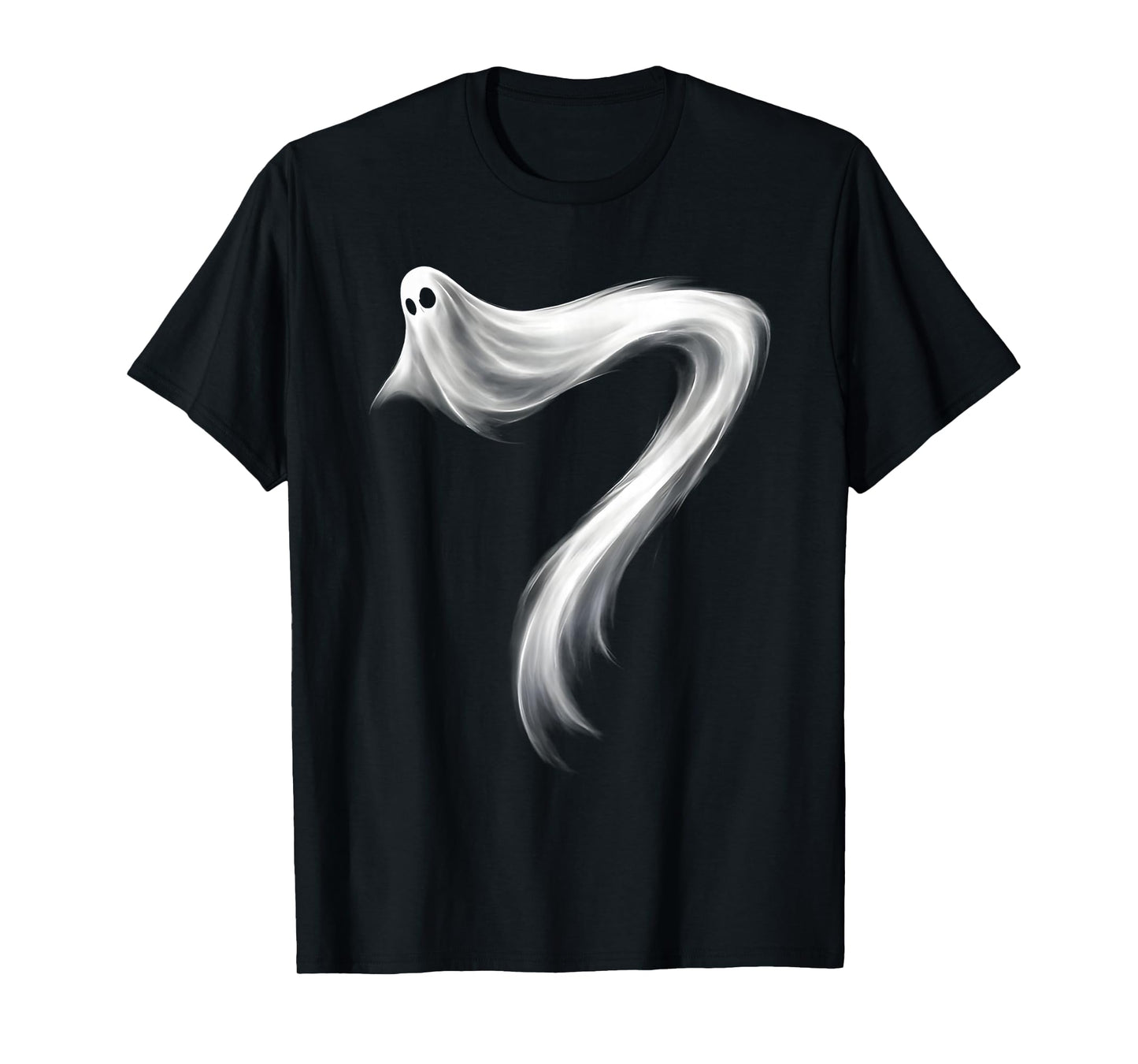 Number 7 Ghost Funny Six Seven 67 Halloween Meme T-Shirt