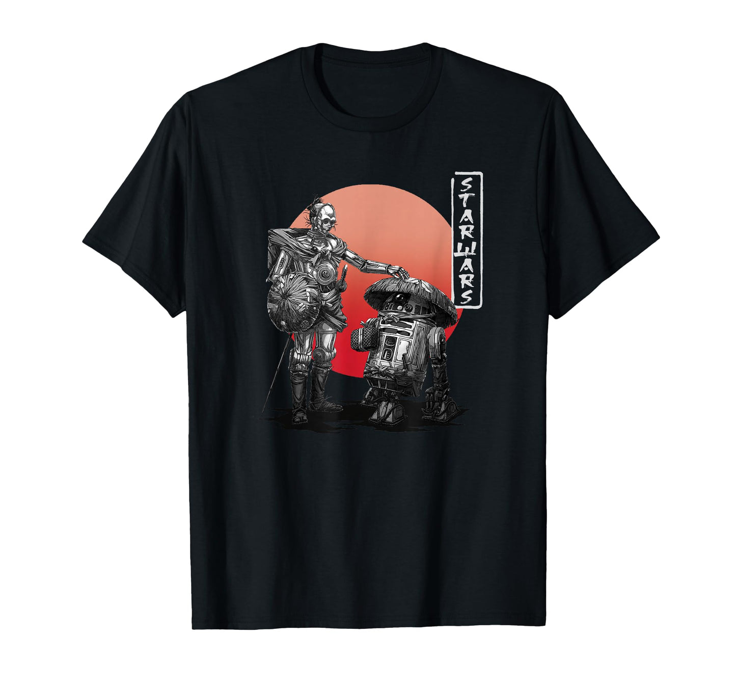 Star Wars Visions Samurai Droid Sunset T-Shirt