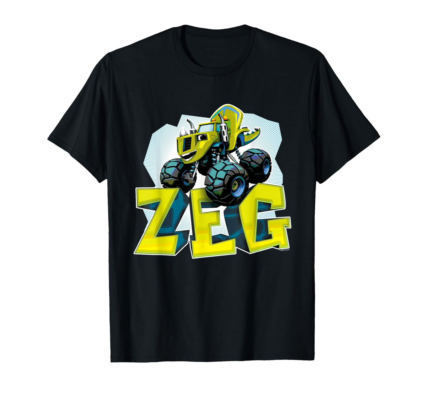 Blaze and the Monster Machines Zeg Badge T-Shirt