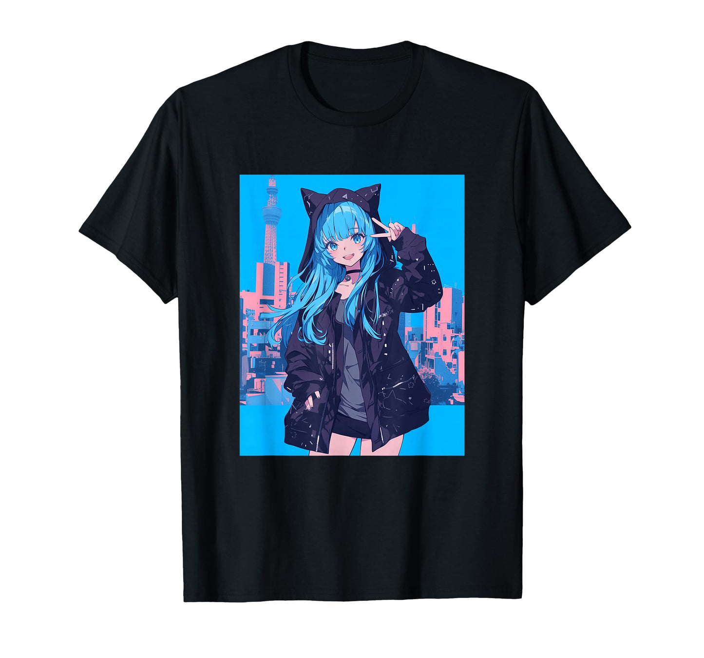 Japanese Anime Girl T-Shirt