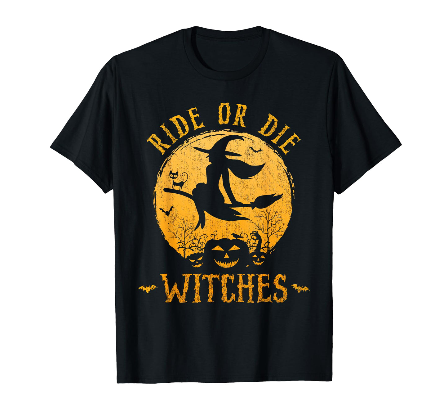 Ride or Die Witches Halloween T-Shirt