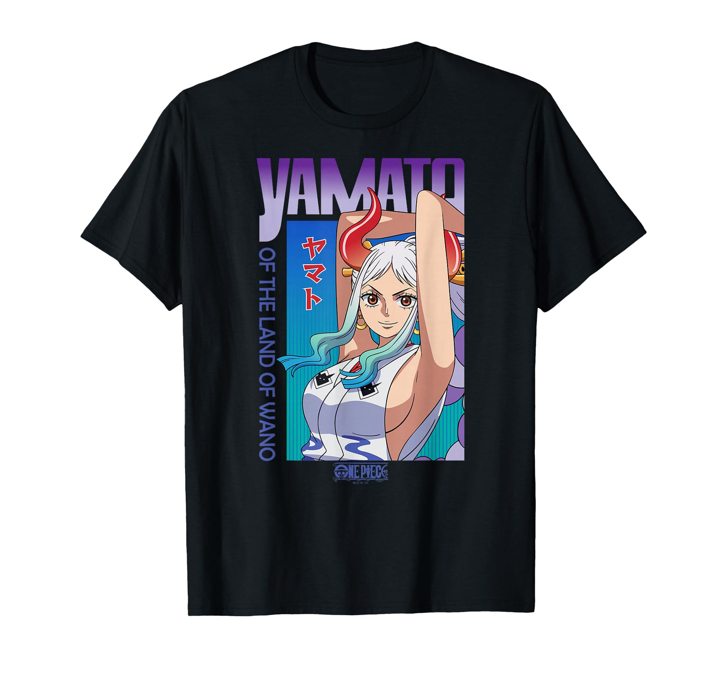 One Piece Anime Yamato of The Land of Wano T-Shirt