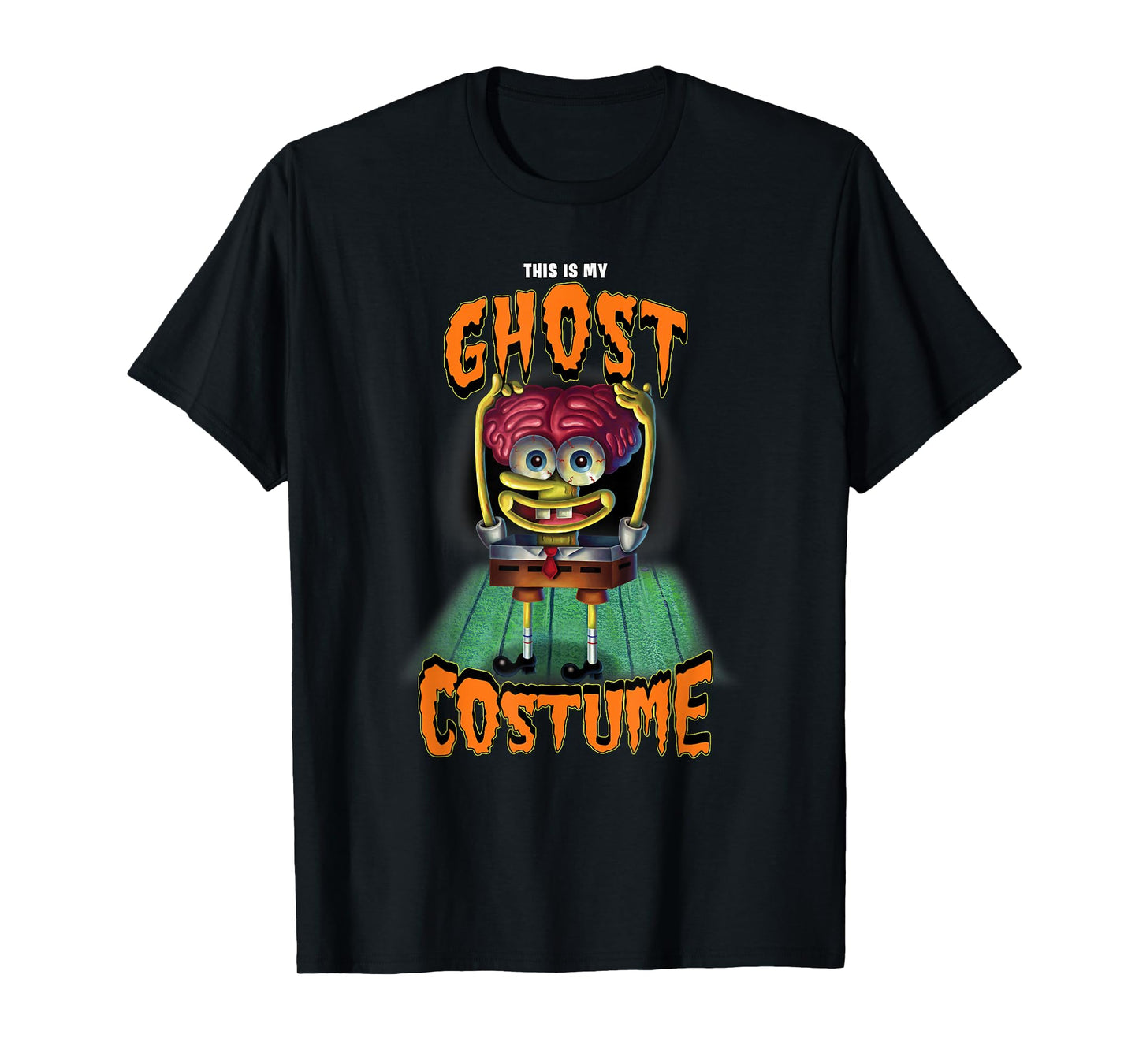 SpongeBob SquarePants Halloween This Is My Ghost Costume T-Shirt