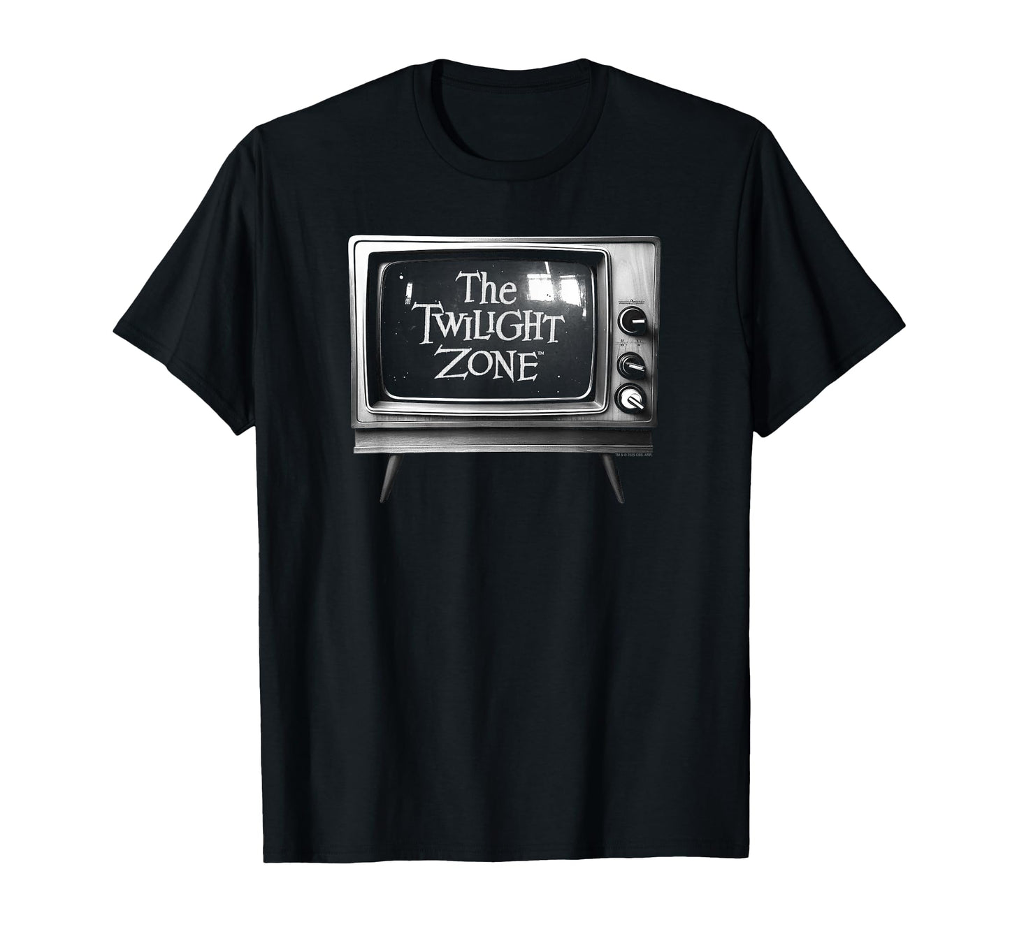 The Twilight Zone 1959 Television Set Retro TV Show T-Shirt