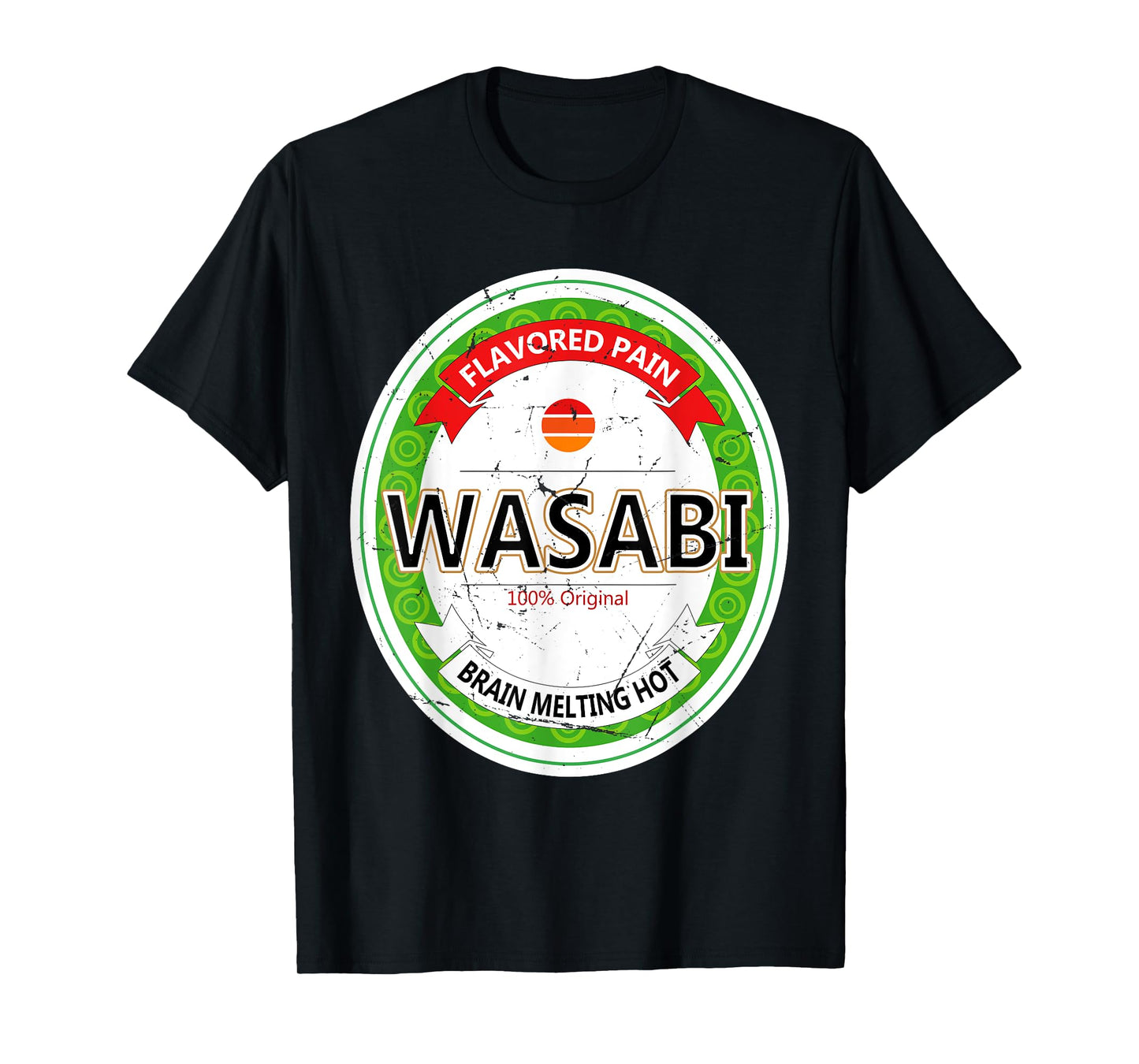 Wasabi Funny Japanese Sushi Condiment Halloween Costume T-Shirt