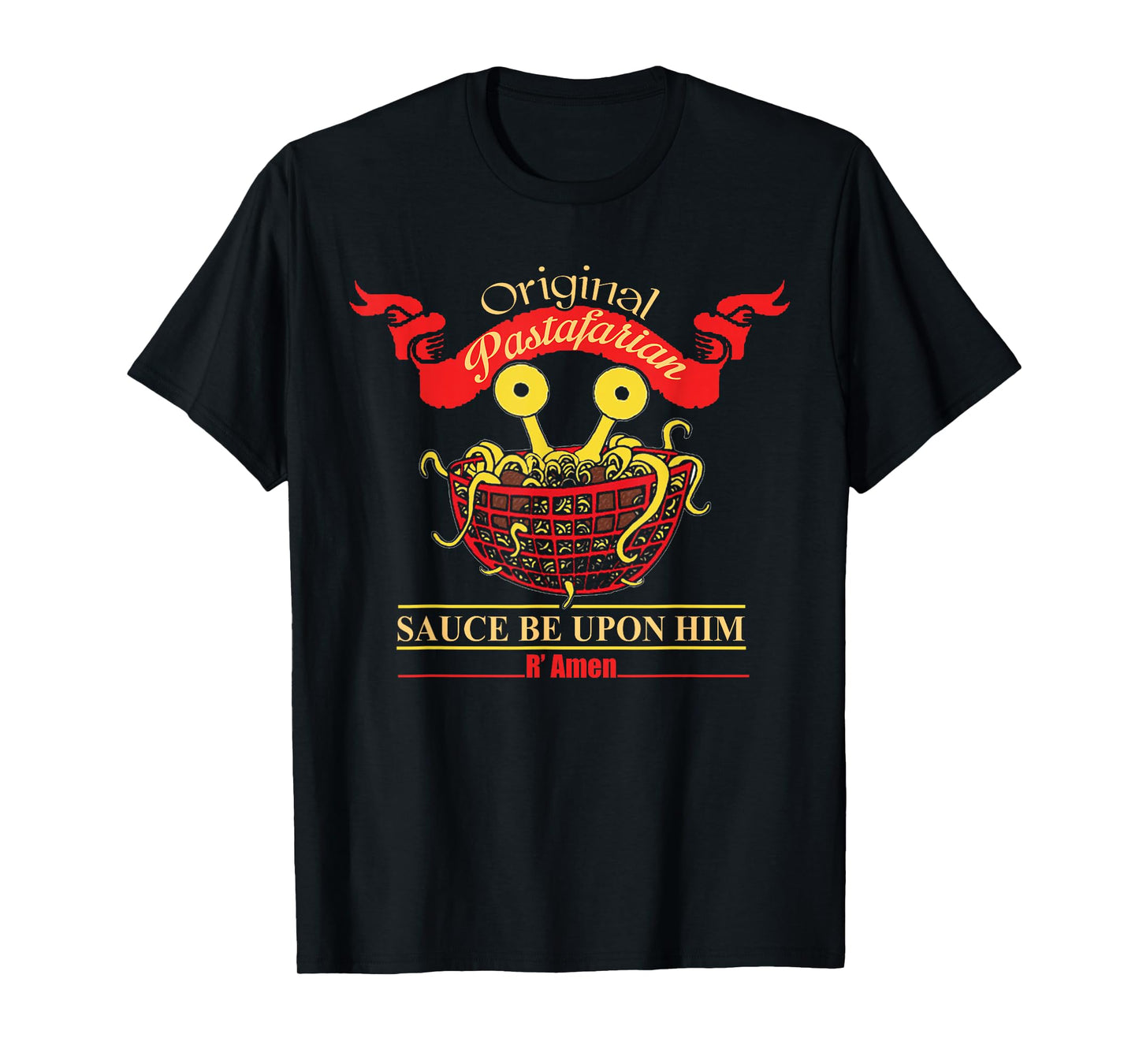 Atheist Anti Religion Flying Spaghetti Monster Pastafarian T-Shirt