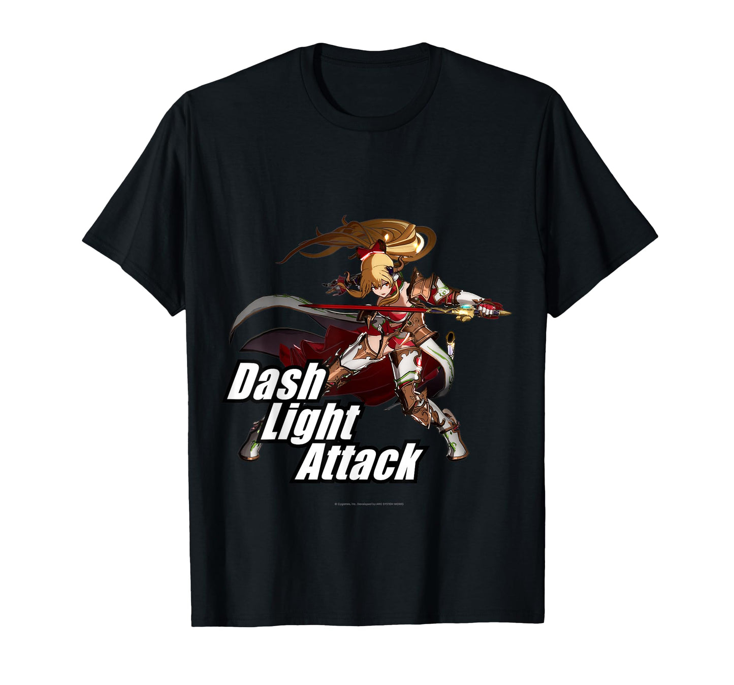 Granblue Fantasy Versus: Rising Dash Light Attack Vira T-Shirt