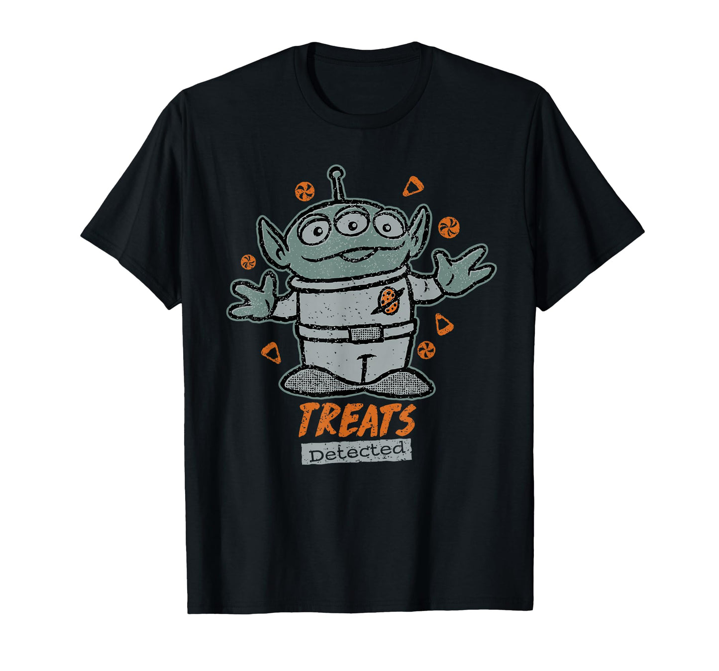 Disney Pixar Toy Story Aliens Halloween Treats Detected T-Shirt