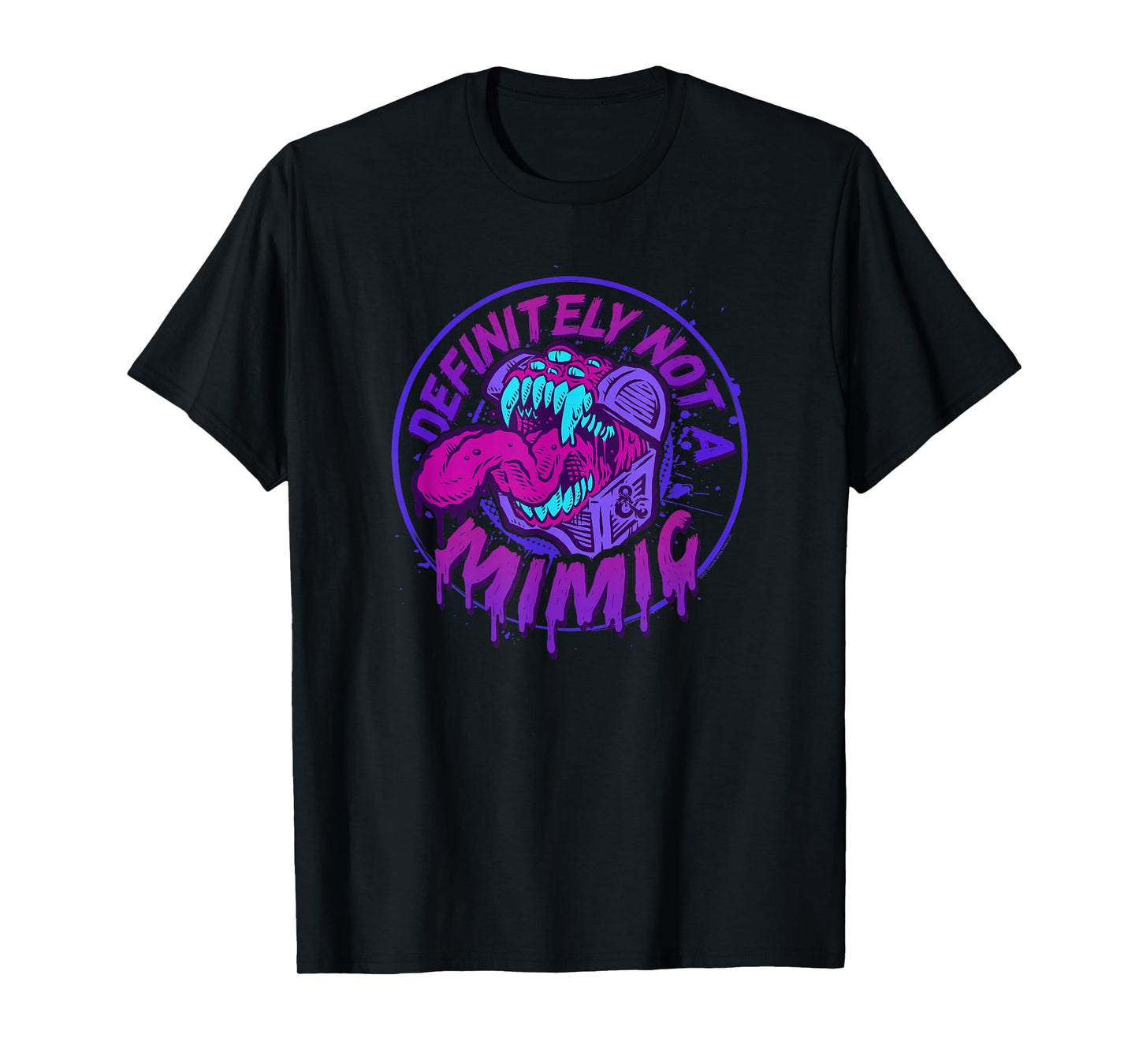 Dungeons & Dragons Definitely Not A Mimic Iconic Logo T-Shirt