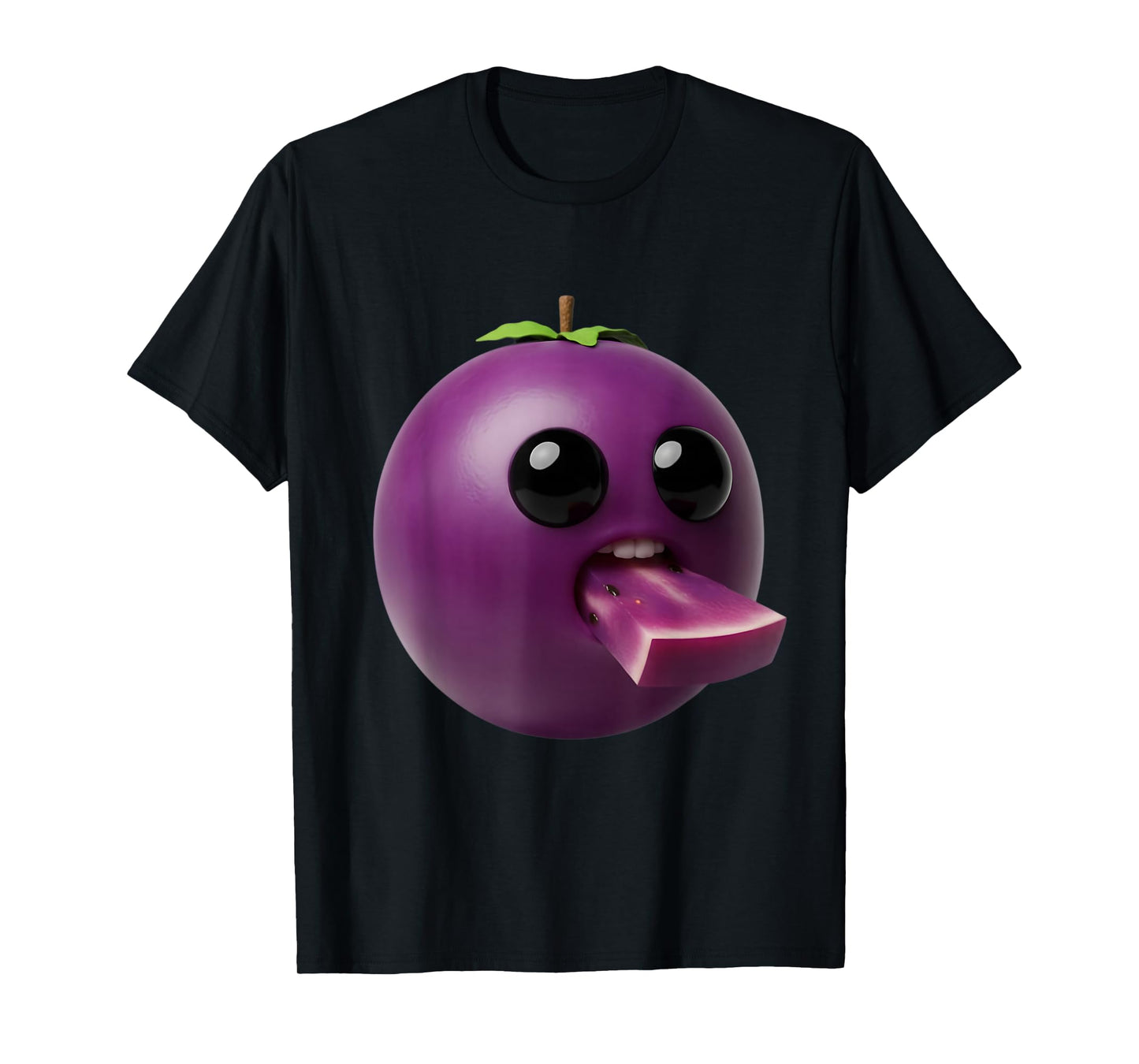 Niche Fruits Funny Grape Meme Brainrot Surreal T-Shirt