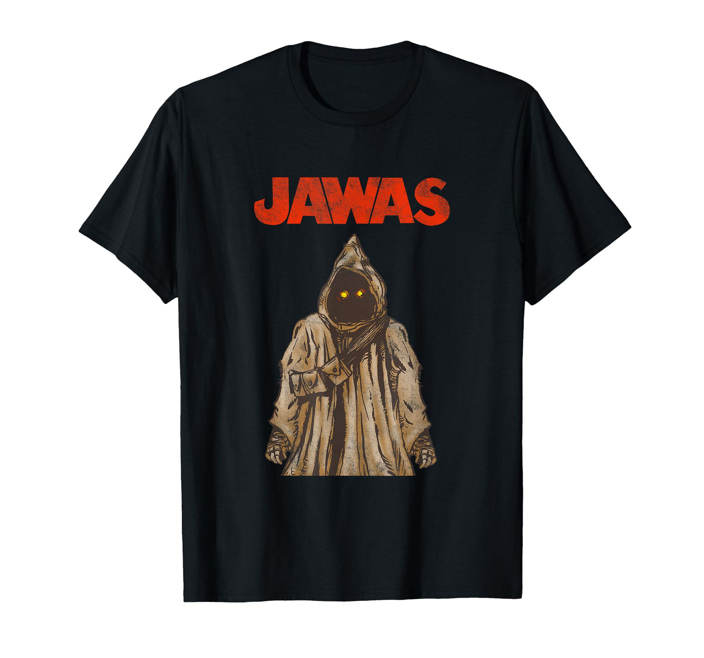 Star Wars Classic Jawas Vintage Jaws Style Movie Poster T-Shirt