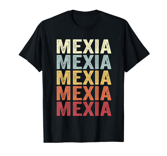Mexia Texas Mexia TX Retro Vintage Text T-Shirt