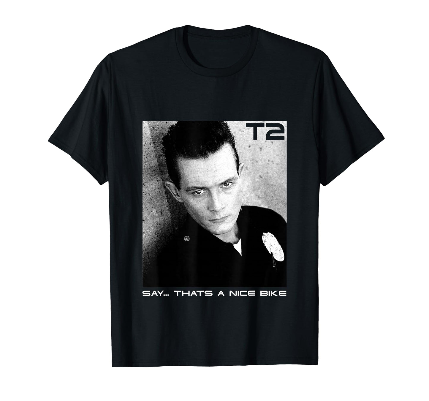 Terminator 2 Judgement Day T 1000 Say That’s A Nice Bike T-Shirt