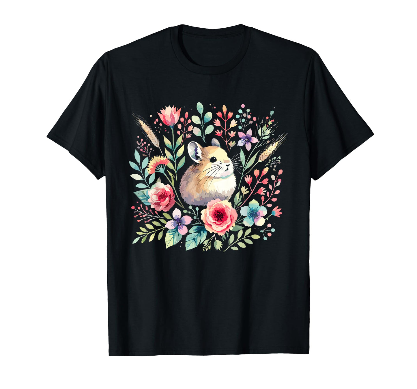 Adorable American Pika Habitat And Conservation Design T-Shirt