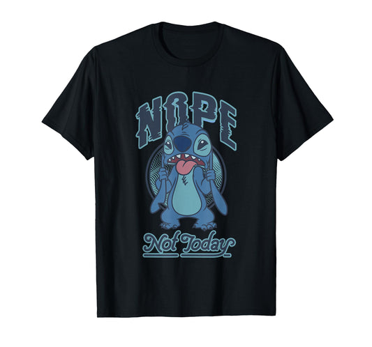Disney Lilo & Stitch Nope Not Today Grumpy Stitch T-Shirt