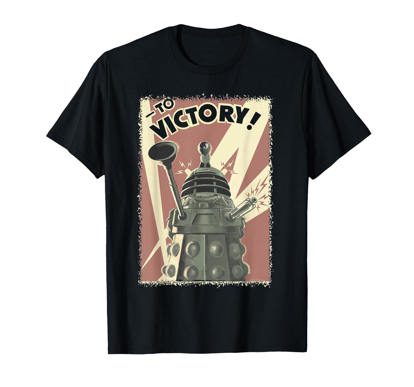 Doctor Who Propoganda Dalek Sci-Fi Fan 60th Anniversary T-Shirt