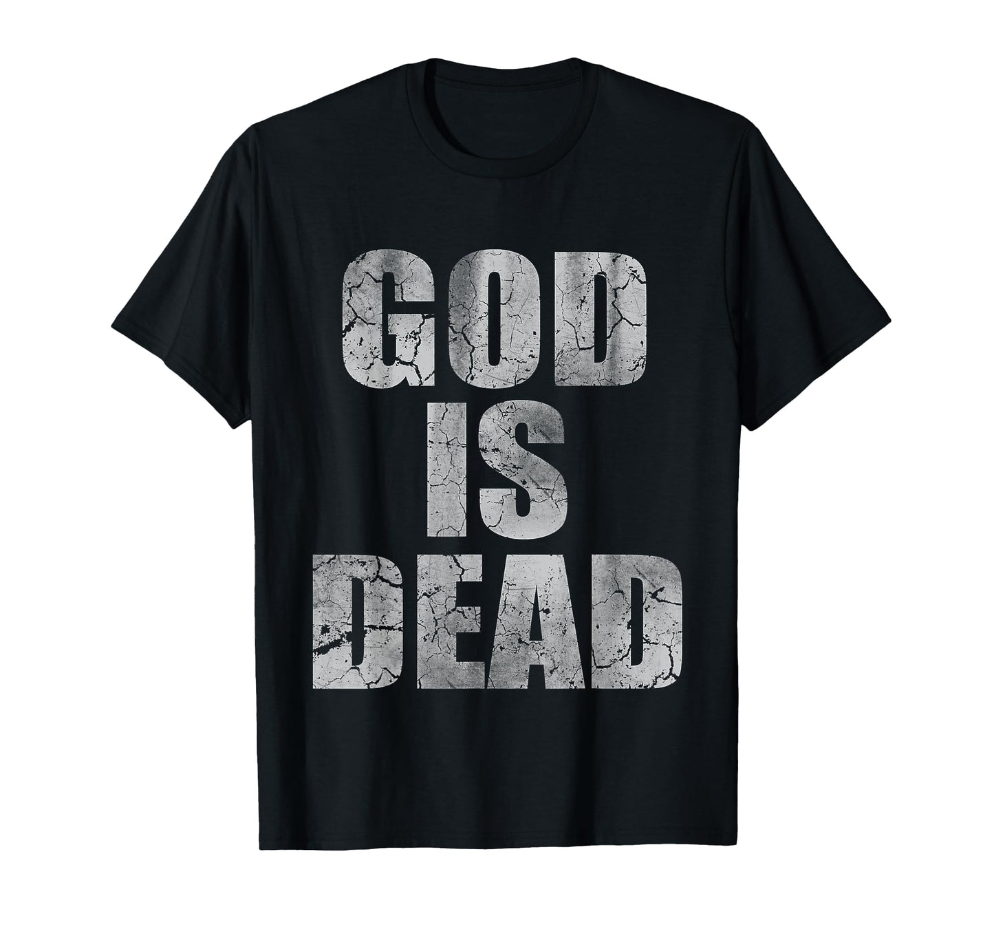 Vintage God Is Dead T-Shirt Men Women Atheist Gift