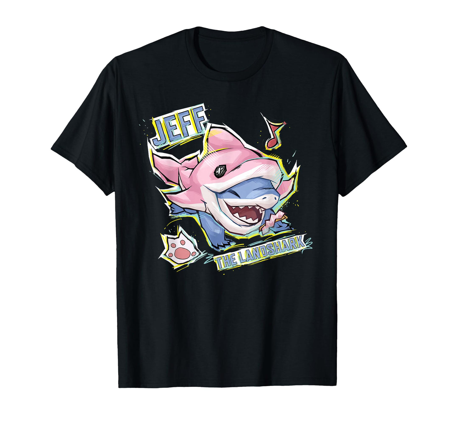 Marvel Rivals PVP Jeff the Land Shark Incognito Dolphin Skin T-Shirt