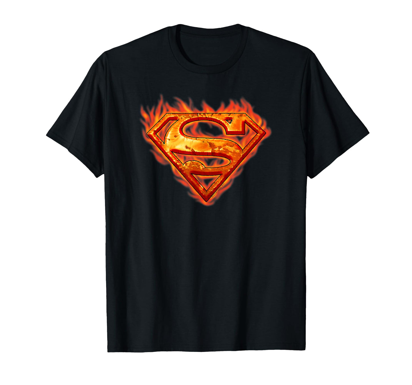 Superman Hot Metal T Shirt T-Shirt