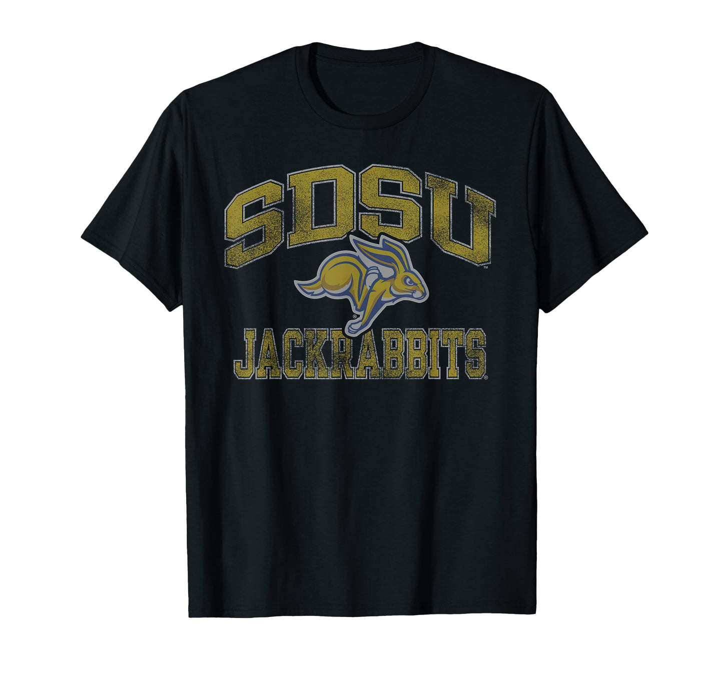 South Dakota State Jackrabbits Vintage Worn Royal Blue T-Shirt
