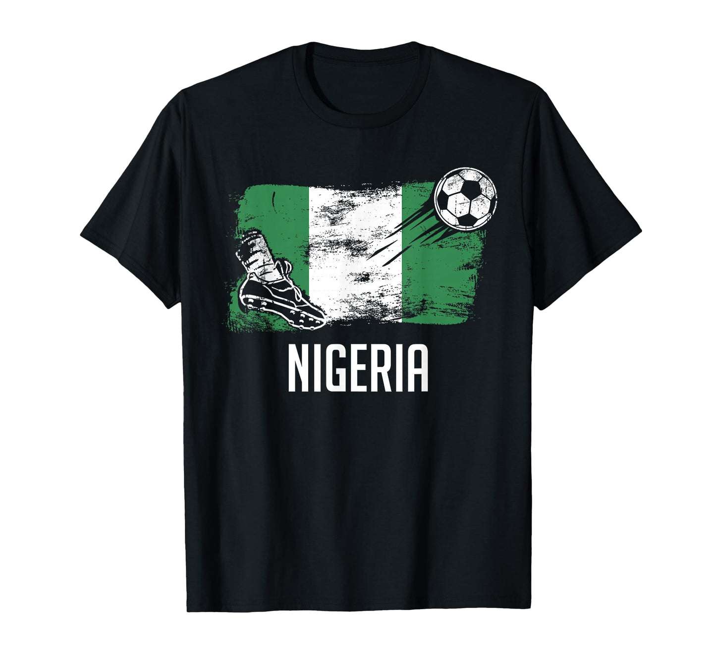 Nigeria Flag Jersey Nigerian Soccer Team Nigerian T-Shirt