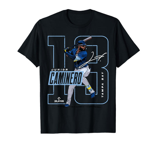 Junior Caminero | Tampa Bay MLB Baseball Player | MLBJCA202M T-Shirt