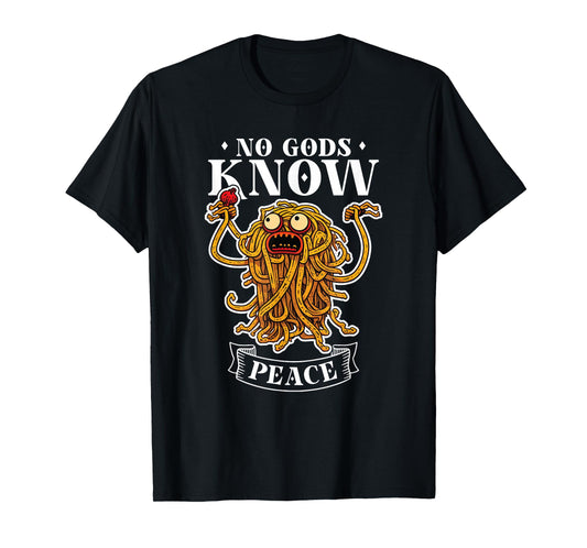 Atheist Atheism Flying Spaghetti Monster Pastafarianism T-Shirt