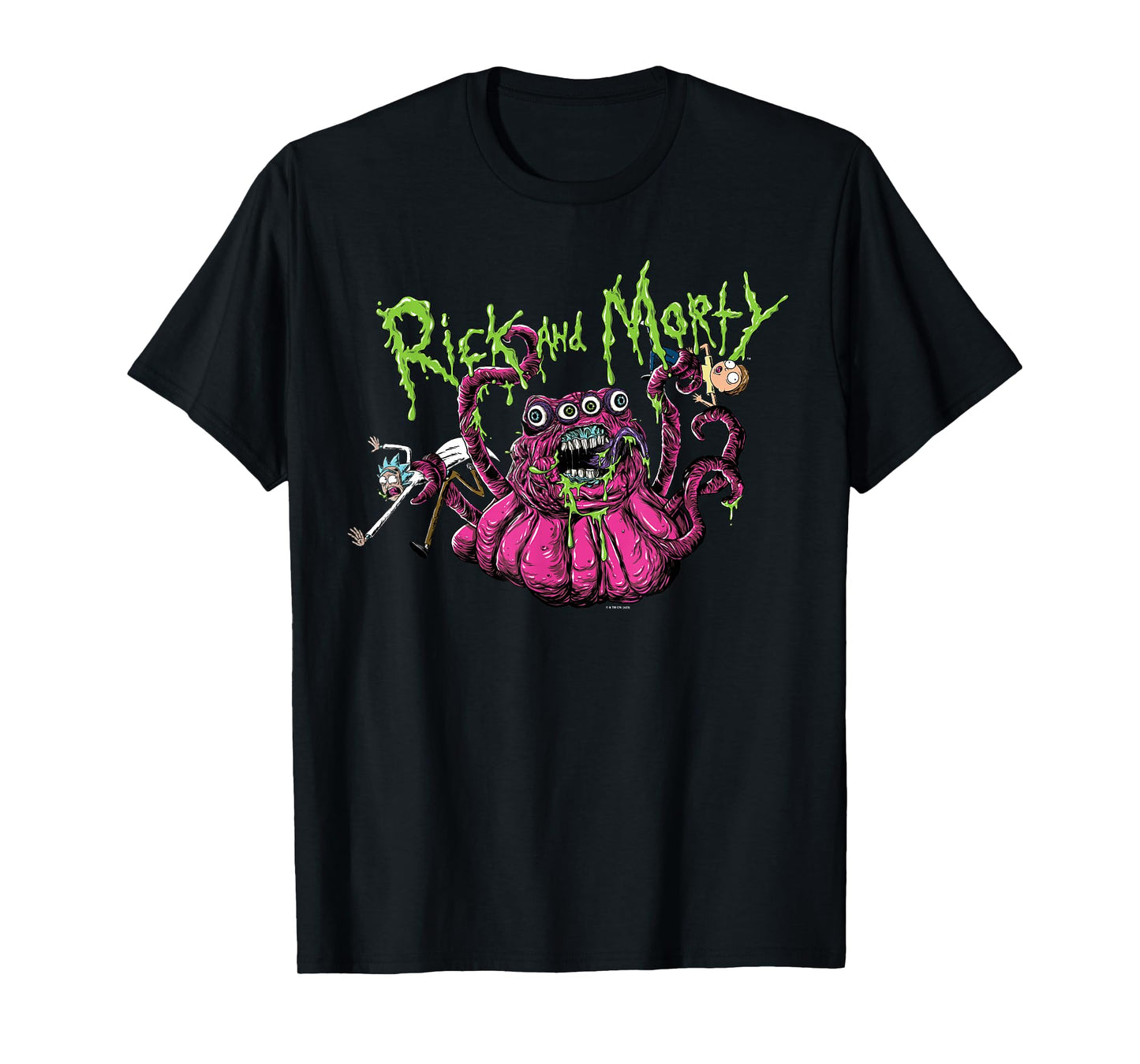 Rick and Morty Alien Adult Cartoon Fashion T-Shirt