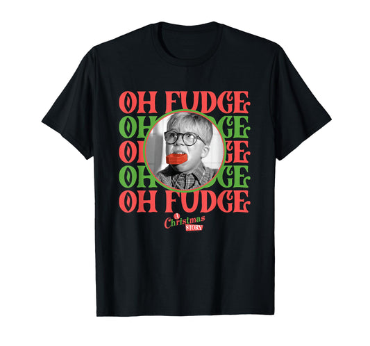 A Christmas Story - Oh Fudge Stacked T-Shirt