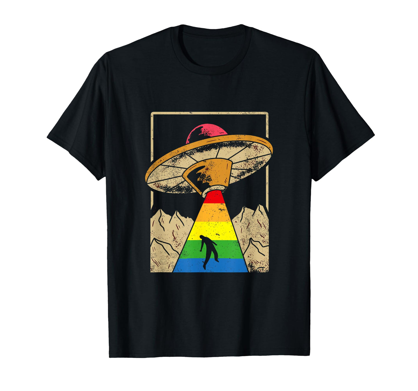 Alien Abduction Gay Pride Gaylien Lgbt T-Shirt