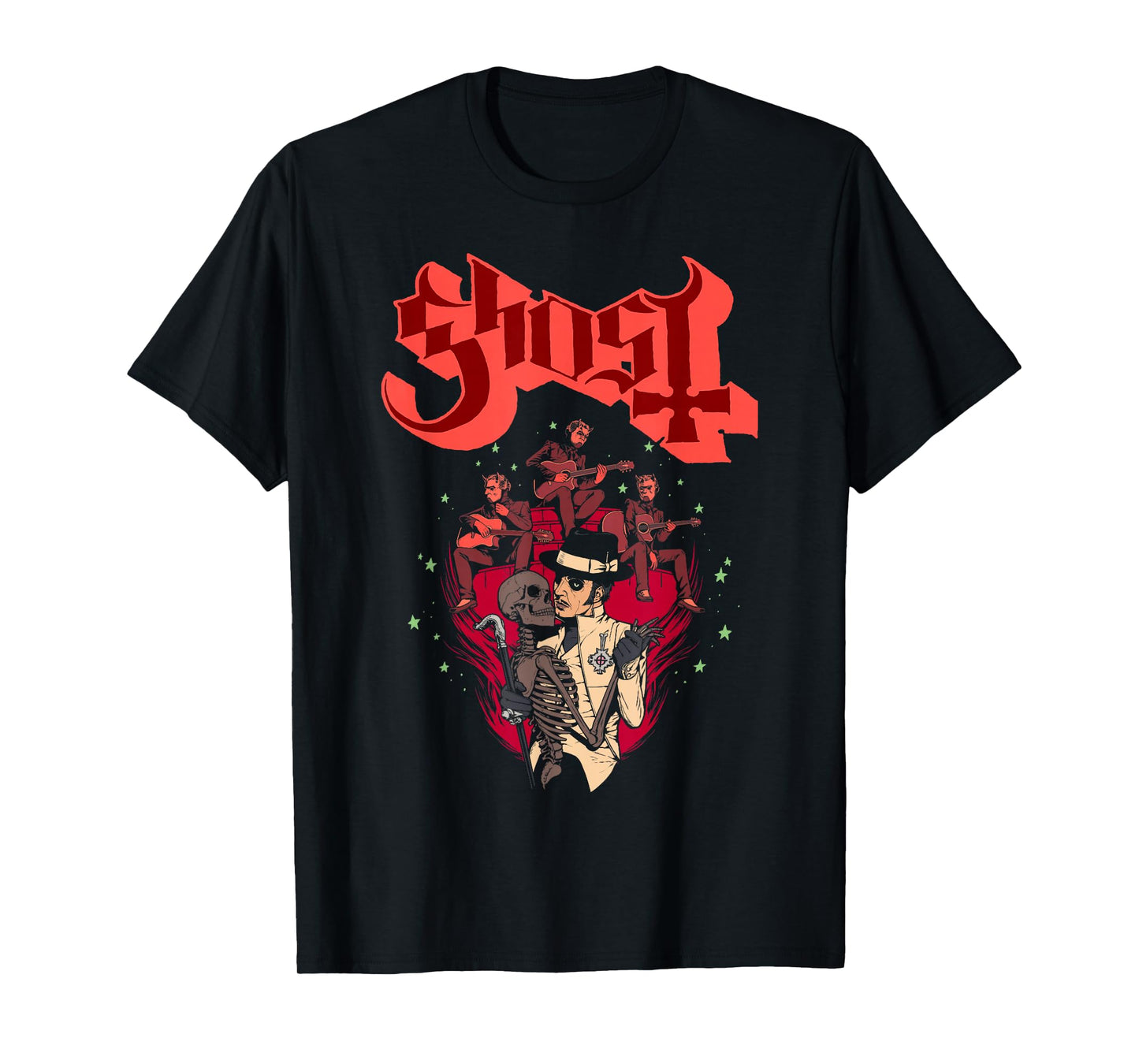 Ghost – Skeleton Bandstand T-Shirt