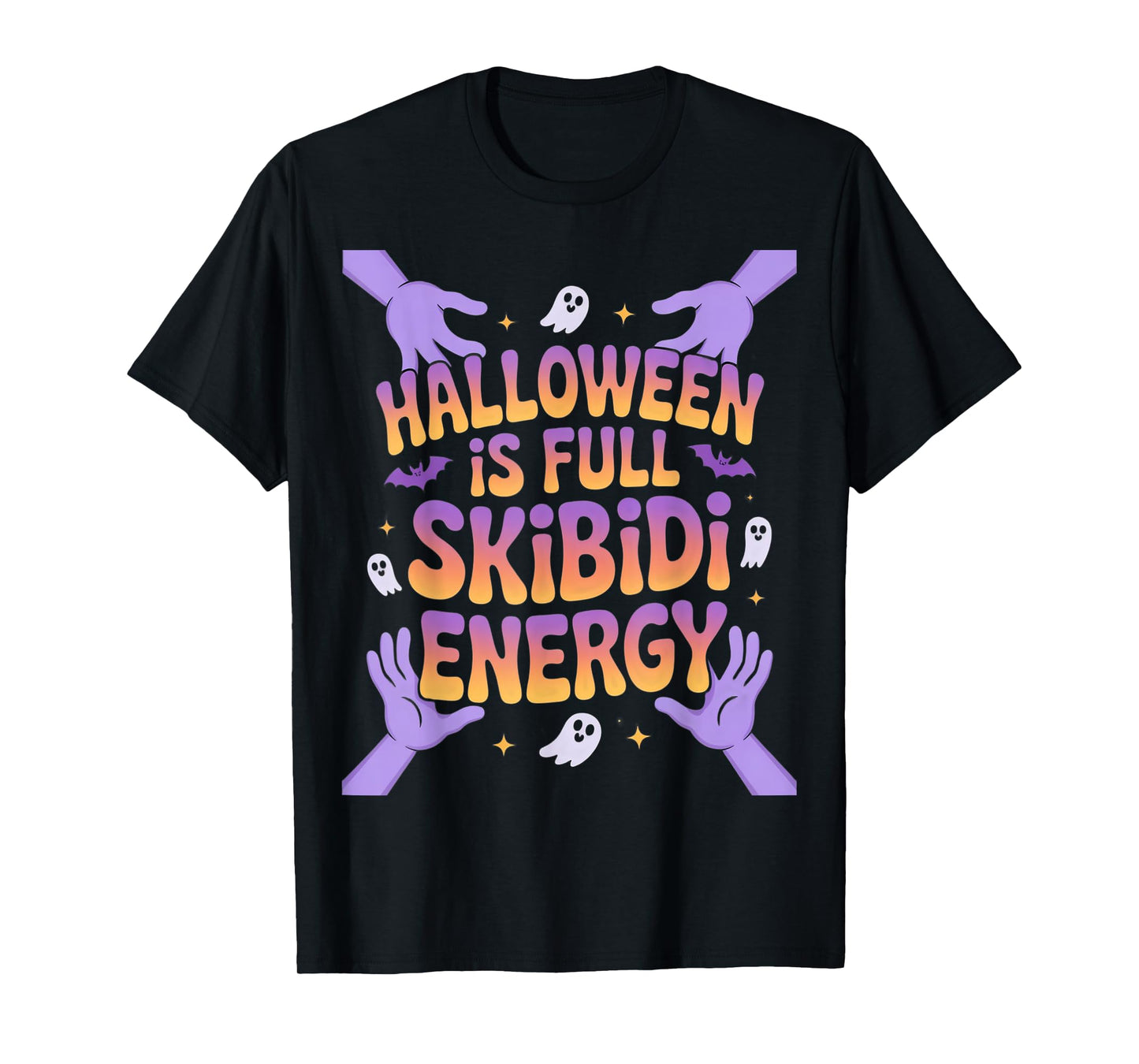 Funny Middle School Generation Alpha Gen A Slang Halloween T-Shirt