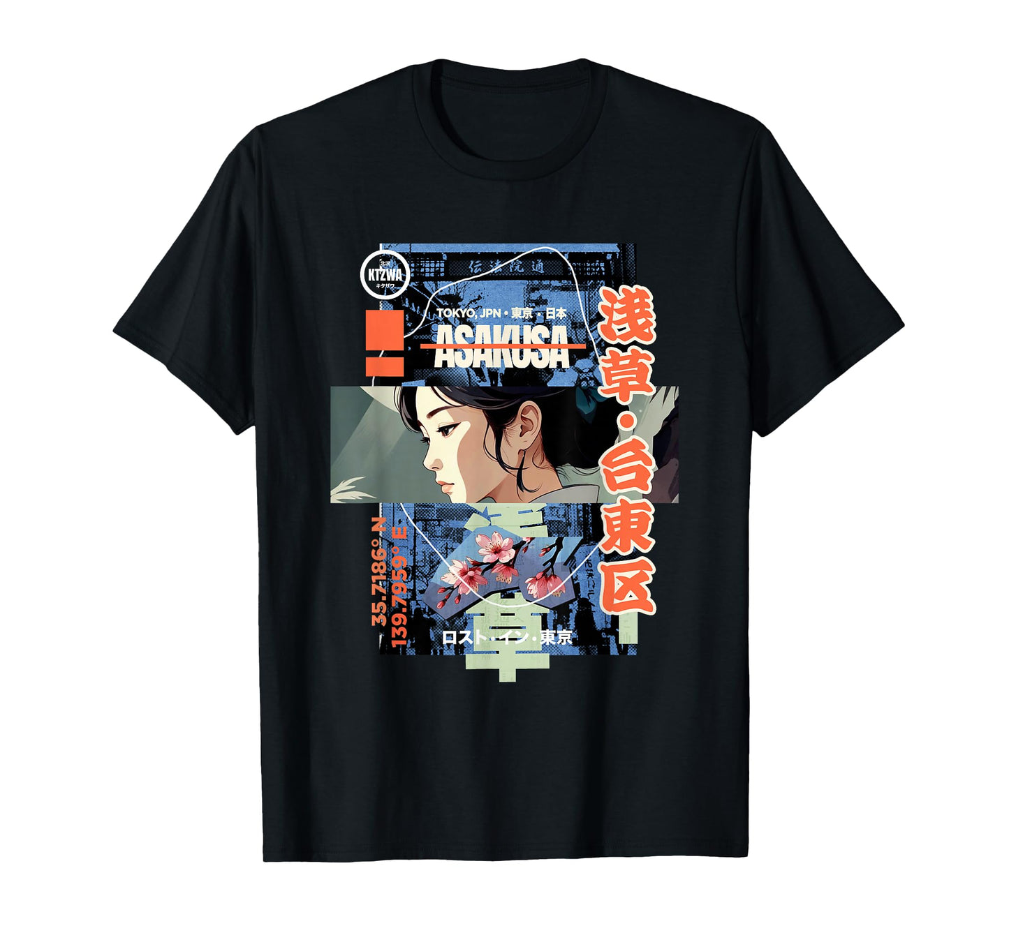 Japanese Retro Vintage 90s 80s Streetwear Tokyo Anime Manga T-Shirt