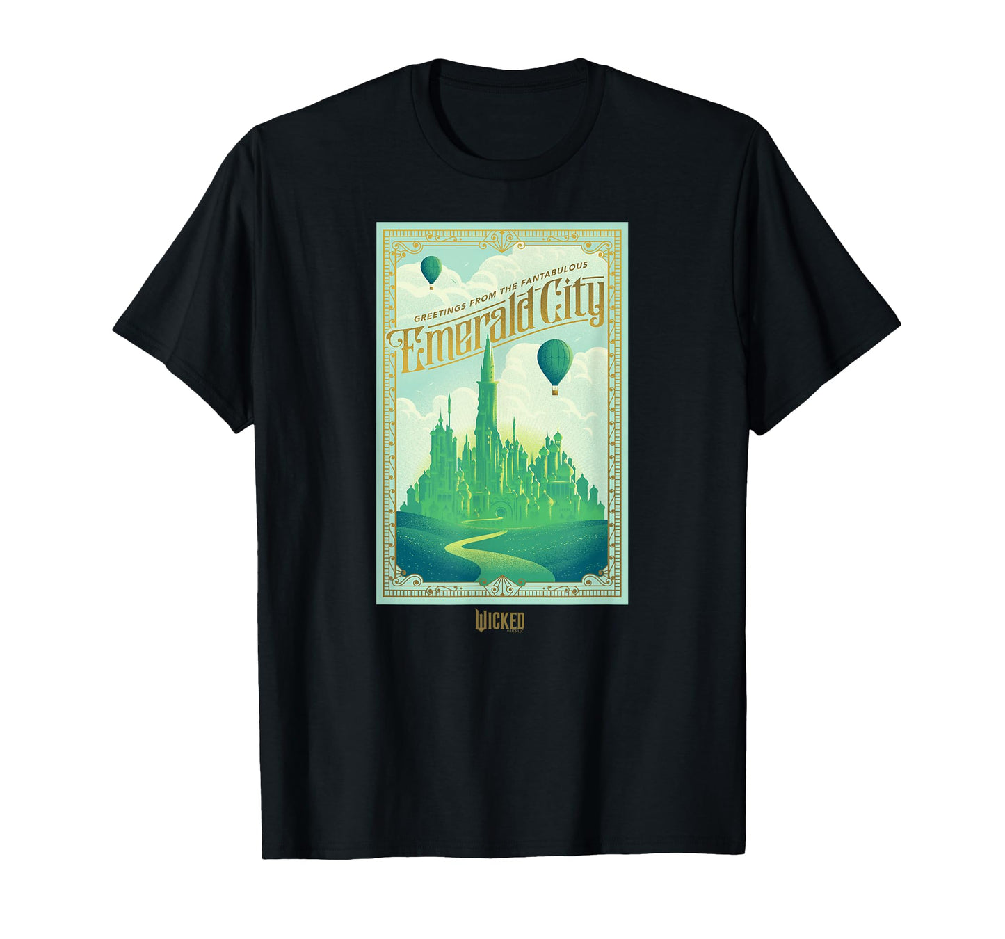 Wicked Greetings from The Fantabulous Emerald City T-Shirt