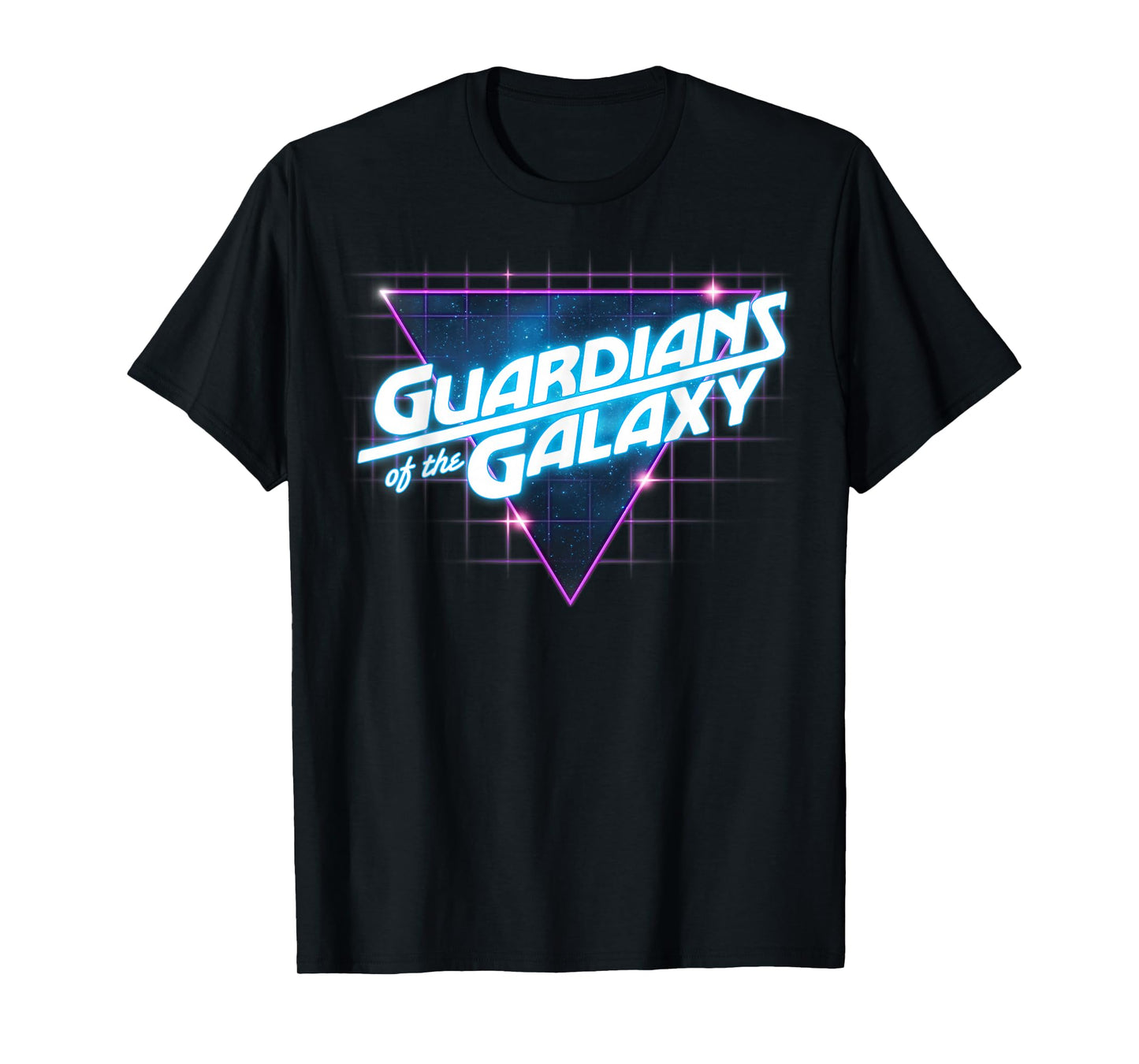 Marvel Guardians of The Galaxy Retro Vintage Line Logo T-Shirt Small
