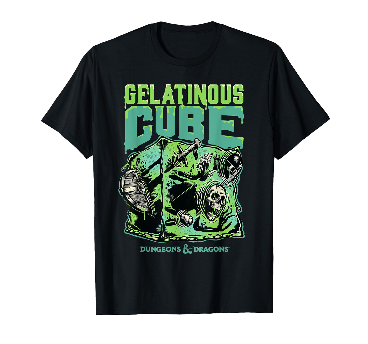 Dungeons & Dragons Acid Gelatinous Cube T-Shirt