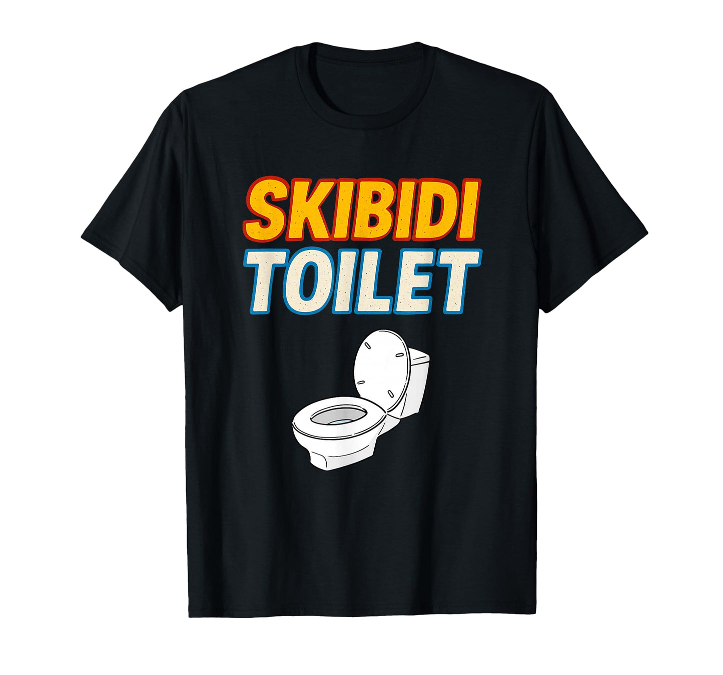 Skibidi Toilet Rizzler Meme Kids Teens Gamers T-Shirt