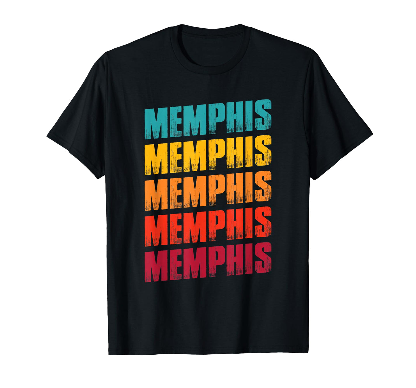 Memphis Tennessee Souvenir - Retro Vintage Memphis T-Shirt