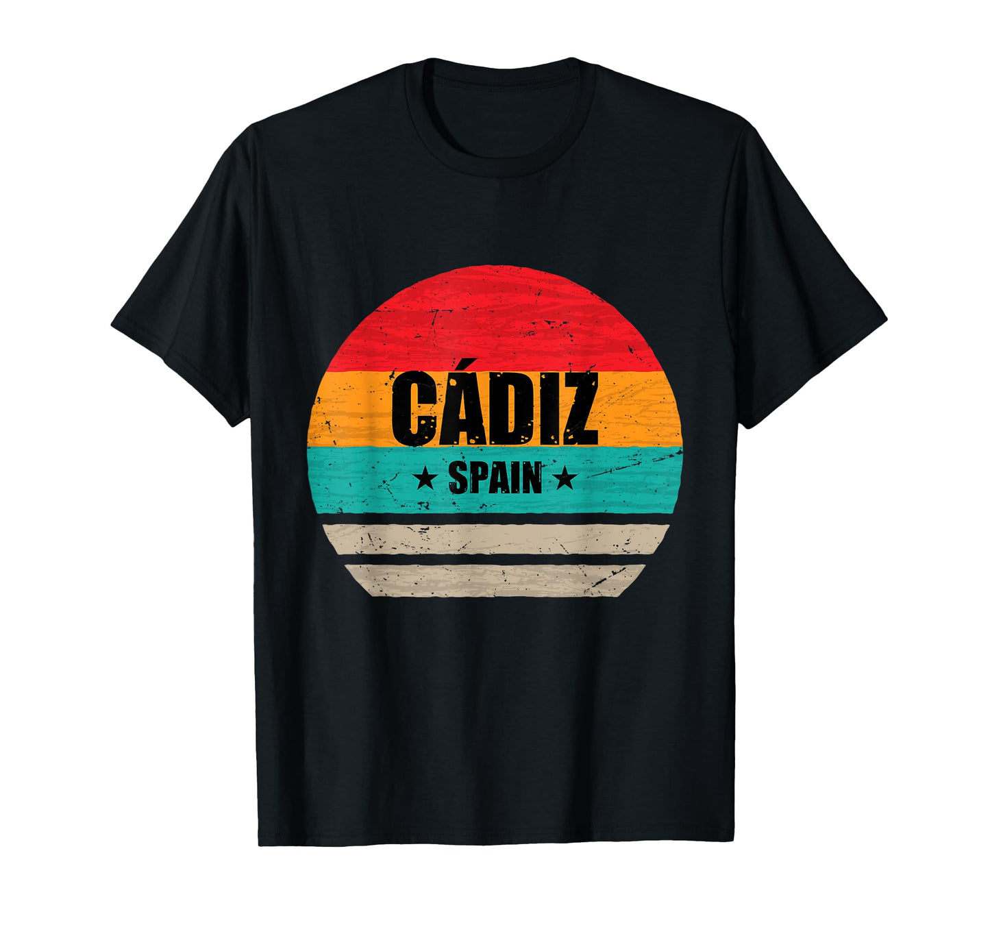 Cádiz Spain - Retro Vintage Memories of Cádiz T-Shirt