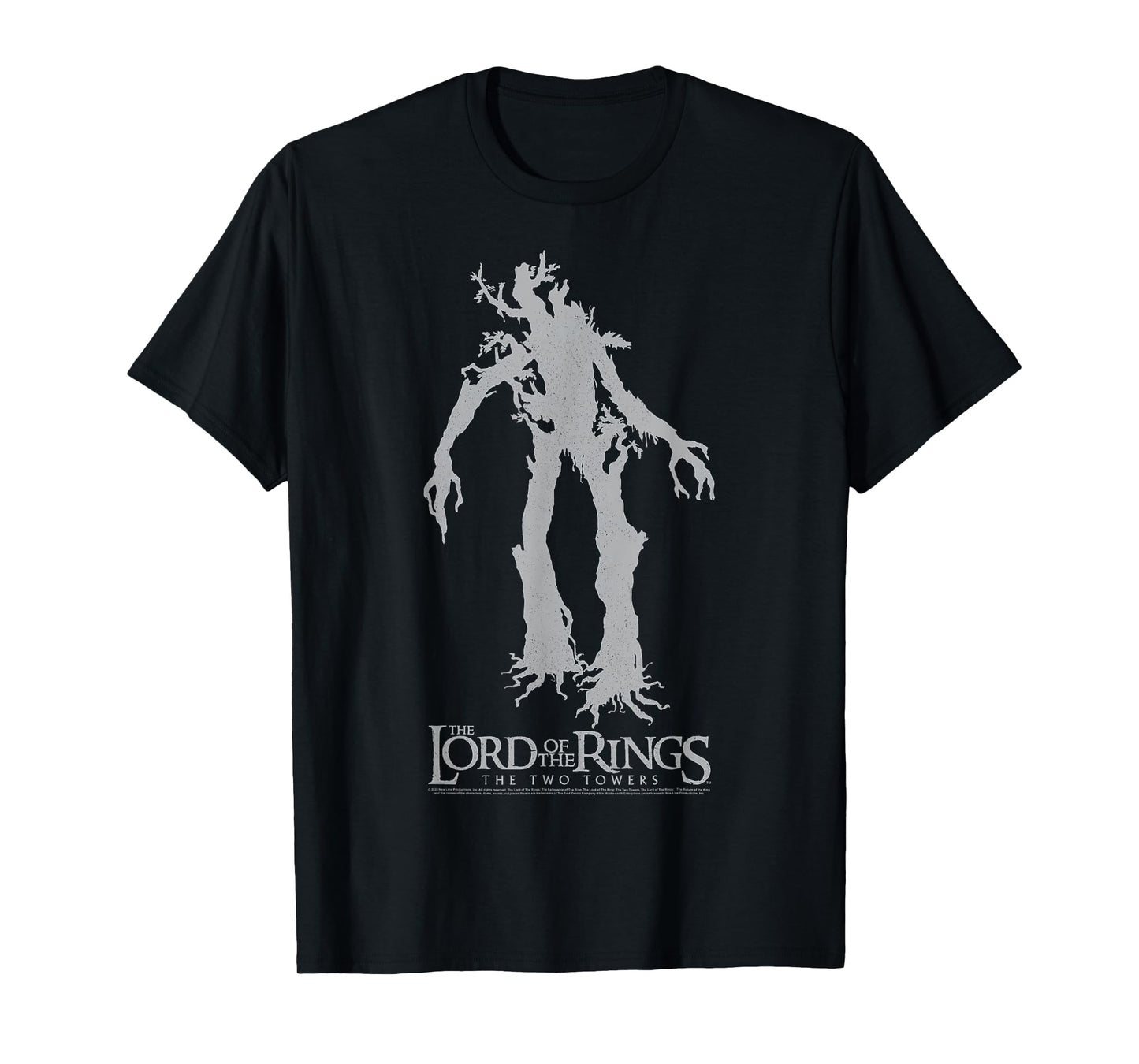 Lord Of The Rings Ents Silhouette Logo T-Shirt