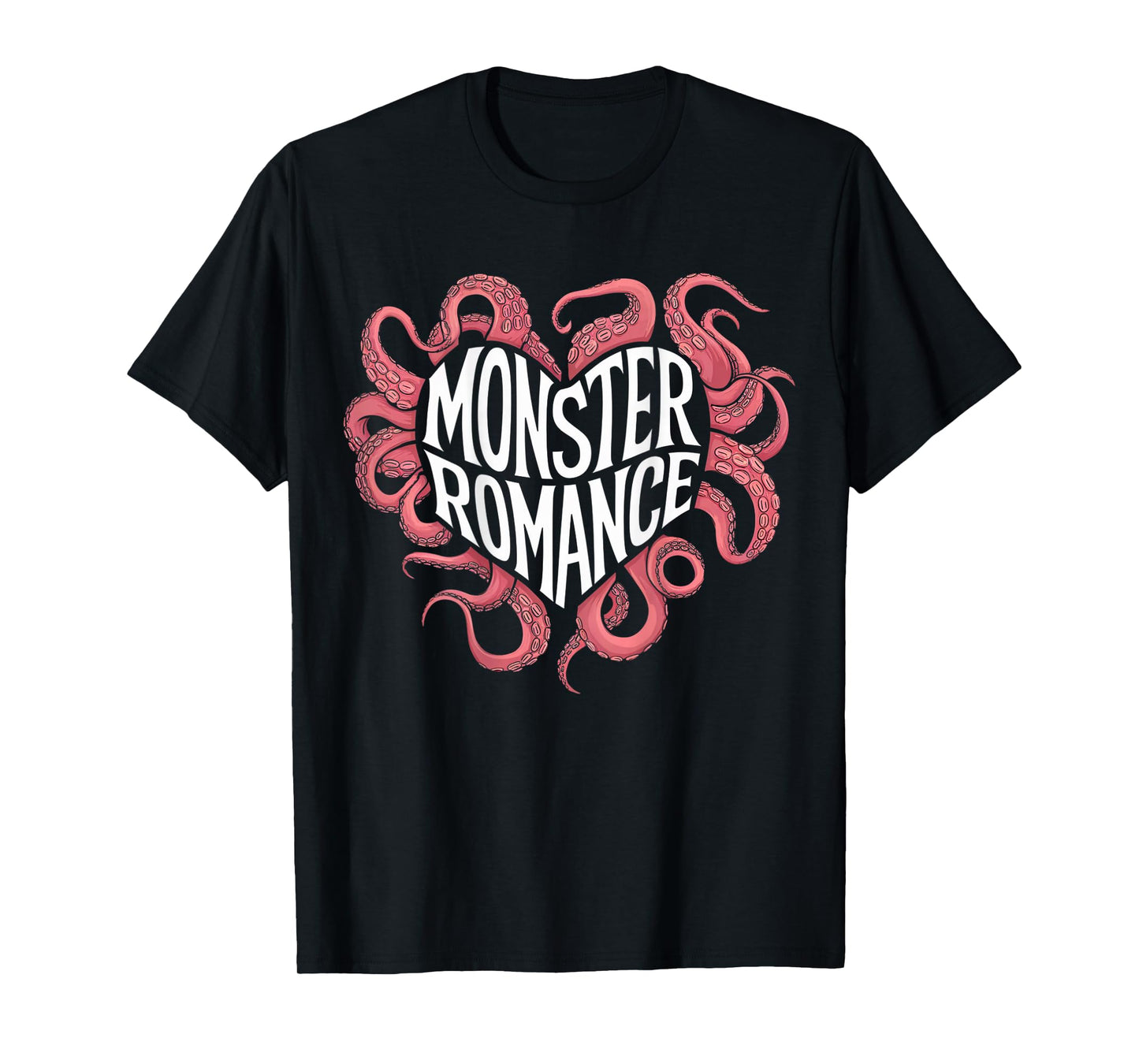 Heart Tentacle Monster Romance T-Shirt