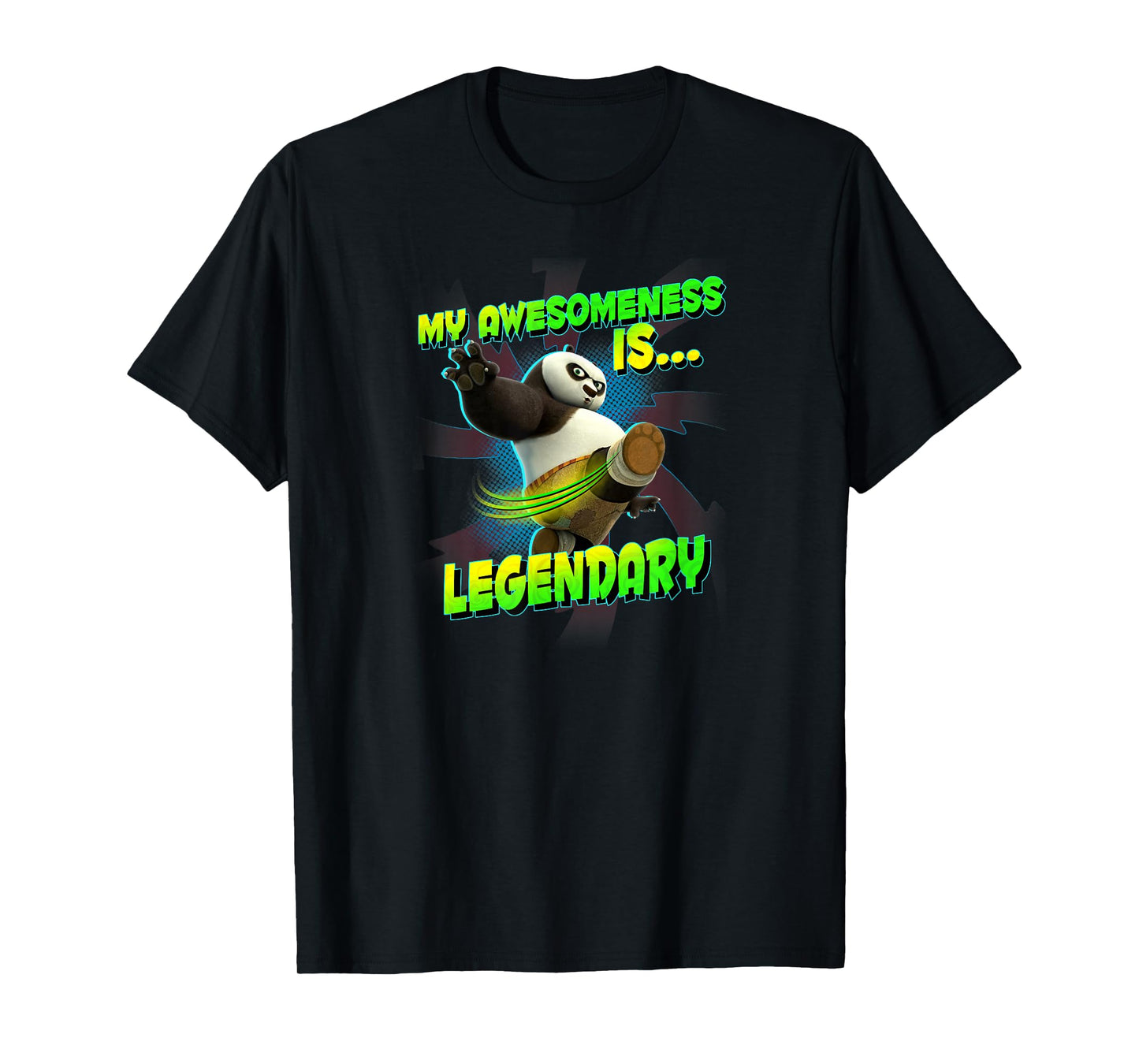 Kung Fu Panda My Awesomeness is Legendary Po T-Shirt