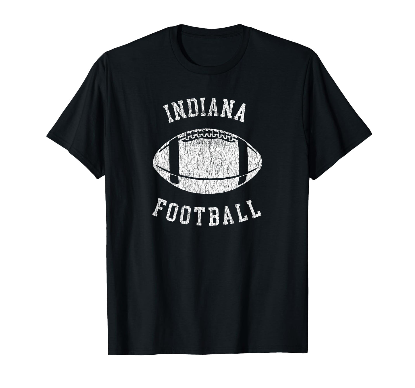 Indiana Football Distressed Vintage 80's Throwback Classic T-Shirt
