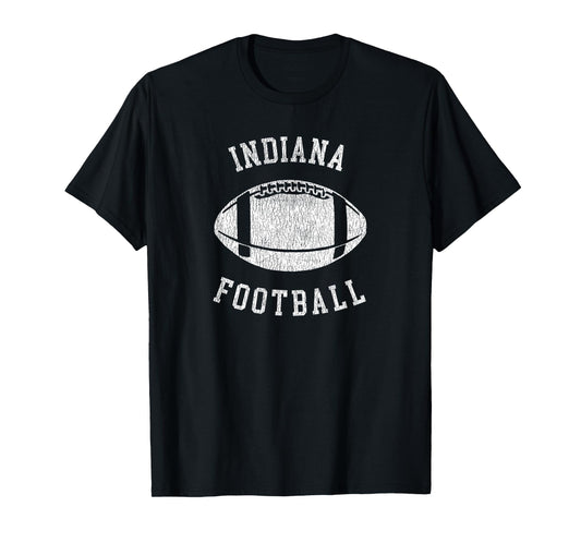 Indiana Football Distressed Vintage 80's Throwback Classic T-Shirt