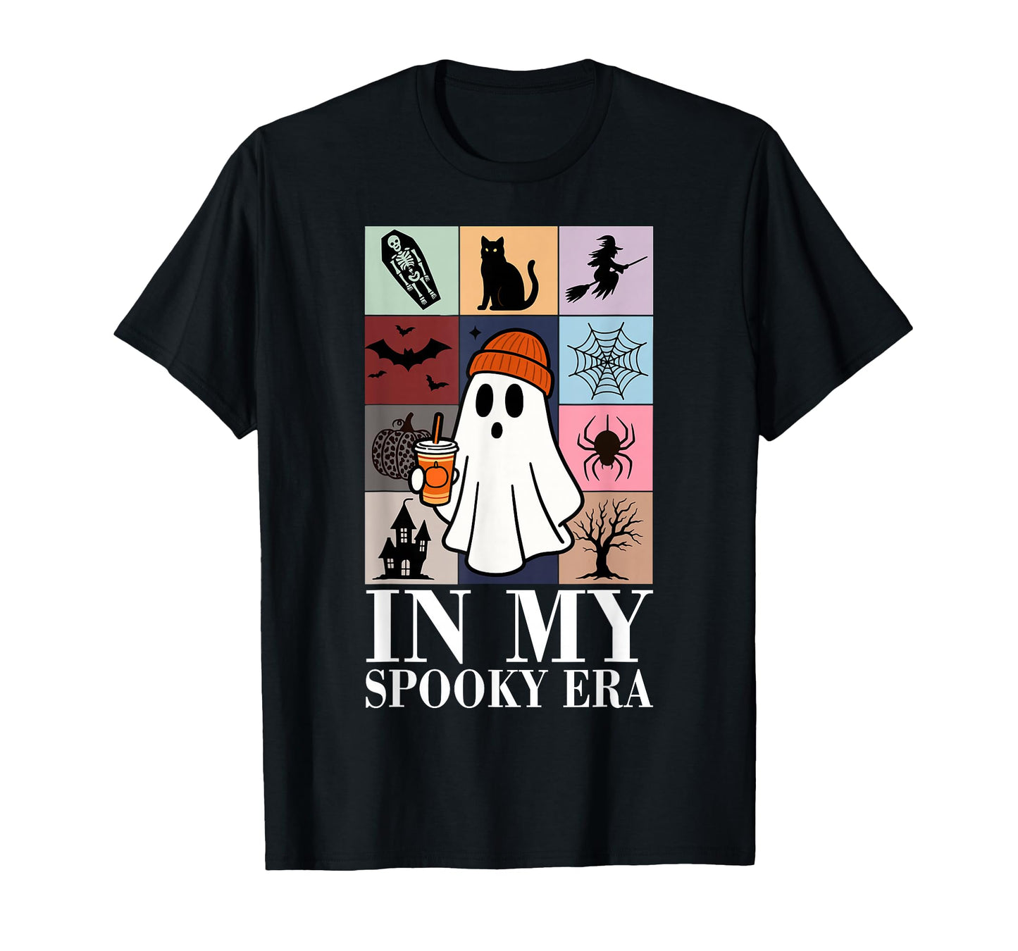 In My Spooky Era Cute Ghost Halloween Costume Girl Women Kid T-Shirt